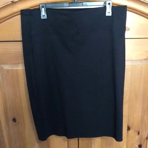 Short black skirt